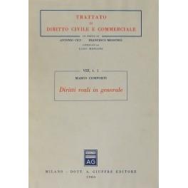 Diritti reali in generale - Marco Comporti - copertina