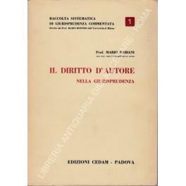 Il diritto d'autore nella giurisprudenza - Mario Fabiani - copertina