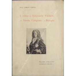 L' esilio di Emanuele Filiberto di Savoia-Carignano a Bologna - copertina