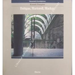 Bohigas, Martorell, Mackay - Kenneth Frampton - copertina