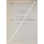 Discorso dell'avv. prof. Alfonso Tesauro per la commemorazione dell'avv. prof. Giorgio Arcoleo. Castelcapuano, 11 dicembre 1965