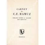 Carnet. Phrases notees au hasard des lectures