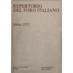 Repertorio Generale Annuale del Foro Italiano. Annata 1973
