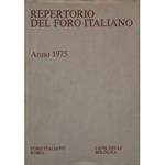 Repertorio Generale Annuale del Foro Italiano. Annata 1975