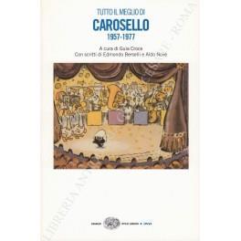 Tutto il meglio di Carosello 1957-1977. Libro e DVD - copertina