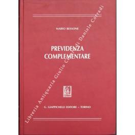Previdenza complementare - Mario Bessone - copertina