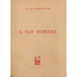 Il falso documentale - Giuseppe Sotgiu - copertina