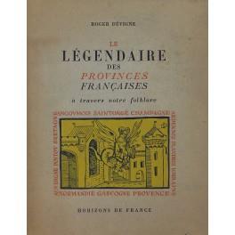 Le legendaire des provinces francaises a travers notre folklore - copertina