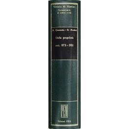 Della proprietà. Art. 873-951 di: Quaranta Alfonso e Preden Roberto - copertina