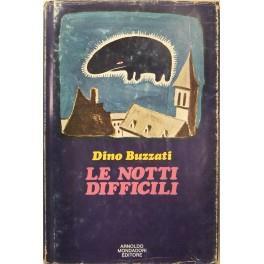 Le notti difficili - Dino Buzzati - copertina