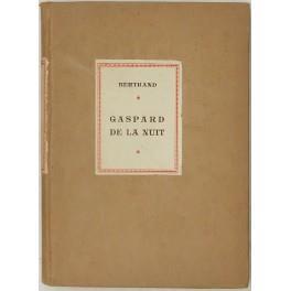 Gaspard de la nuit. Fantasies a la maniere de Rembrandt et de Callot. Edition de 2000 exemplaires numerotes - Aloysius Bertrand - copertina