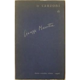 Le canzoni - Giuseppe Marotta - copertina