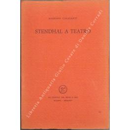 Stendhal a teatro - Massimo Colesanti - copertina
