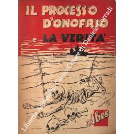 Il processo D'Onofrio e la verità - Anonimo - copertina