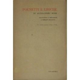 Poemetti e liriche. Traduzione e prefazione di Renato Poggioli - Aleksandr Blok - copertina