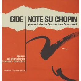 Note su Chopin. Presentate da Gianandrea Gavazzeni - André Gide - copertina