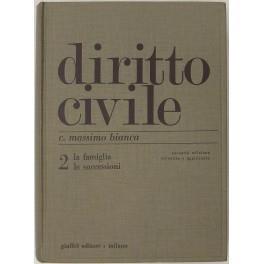 Diritto civile. Vol. II - La famiglia. Le successioni - Cesare Massimo Bianca - copertina