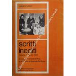 Scritti inediti. Vol. I - 1890-1924. A cura di Francesco Piva, prefazione di Gabriele De Rosa