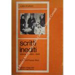 Scritti inediti. Vol. II - 1924-1940. A cura di Franco Rizzi