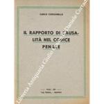 Il rapporto di causalità nel codice penale
