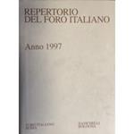 Repertorio Generale Annuale del Foro Italiano. Annata 1997
