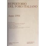 Repertorio Generale Annuale del Foro Italiano. Annata 1994
