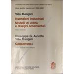 Delle invenzioni industriali, dei modelli di utilità e dei disegni ornamentali. Prima edizione (Mangini). Della concorrenza. Terza edizione aggiornata (Auletta e Mangini). Art. 2584-2601