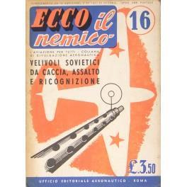 Ecco il nemico. Velivoli sovietici da caccia, assalto e ricognizione - Anonimo - copertina