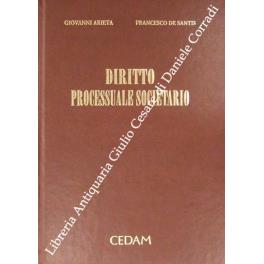 Diritto processuale societario - Giovanni Arieta - copertina