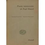 Poesia ininterrotta. Traduzione di Franco Fortini. Illustrazioni di Bruno Cassinari