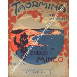 Taormina. Tarantella siciliana per pianoforte - Enrico Mainero - copertina