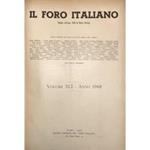 Il Foro Italiano. Fondato nell'anno 1876 da Enrico Scialoja. Anno XCI. 1968