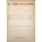 Il Foro Italiano. Fondato nell'anno 1876 da Enrico Scialoja. Anno LXXXVI. 1963
