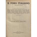 Il Foro Italiano. Fondato nell'anno 1876 da Enrico Scialoja. Anno XCVI. 1973