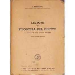 Lezioni di filosofia del diritto - copertina