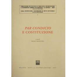 Par condicio e Costituzione - Franco Modugno - copertina