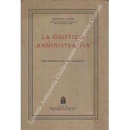 La giustizia amministrativa - Giovanni Salemi - copertina