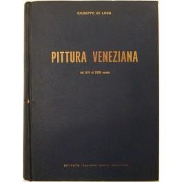 Pittura veneziana dal XIV al XVIII secolo - Giuseppe De Logu - copertina