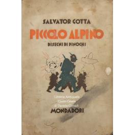 Piccolo alpino. Romanzo con 7 tavole fuori testo di Enrico Pinochi - Salvator Gotta - copertina