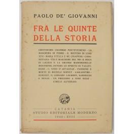 Fra le quinte della storia - Giovanni De Paola - copertina