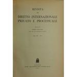 Rivista di diritto internazionale privato e processuale. Diretta da Mario Giuliano. Anno VII - 1971