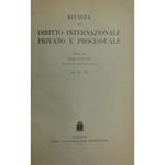 Rivista di diritto internazionale privato e processuale. Diretta da Mario Giuliano. Anno IX - 1973