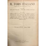 Il Foro Italiano. Fondato nell'anno 1876 da Enrico Scialoja. Anno LXVII. 1942