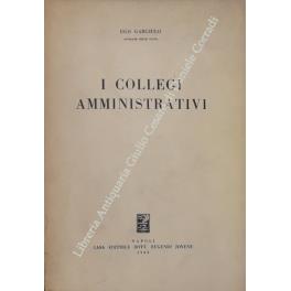 I collegi amministrativi - Ugo Gargiulo - copertina