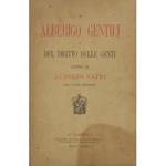 Di Alberigo Gentili e del diritto delle genti. Letture