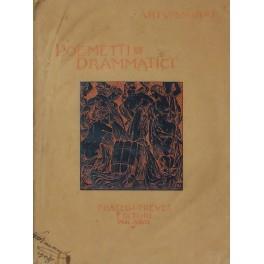 Poemetti drammatici - Arturo Graf - copertina