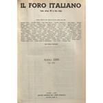 Il Foro Italiano. Fondato nell'anno 1876 da Enrico Scialoja. Anno CIV. 1981