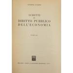 Scritti di diritto pubblico dell'economia