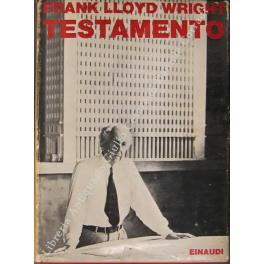 Testamento - Frank Lloyd Wright - copertina