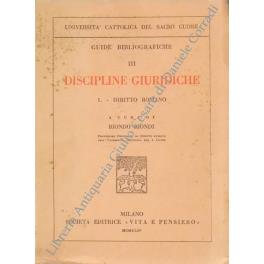 Diritto romano - Biondo Biondi - copertina